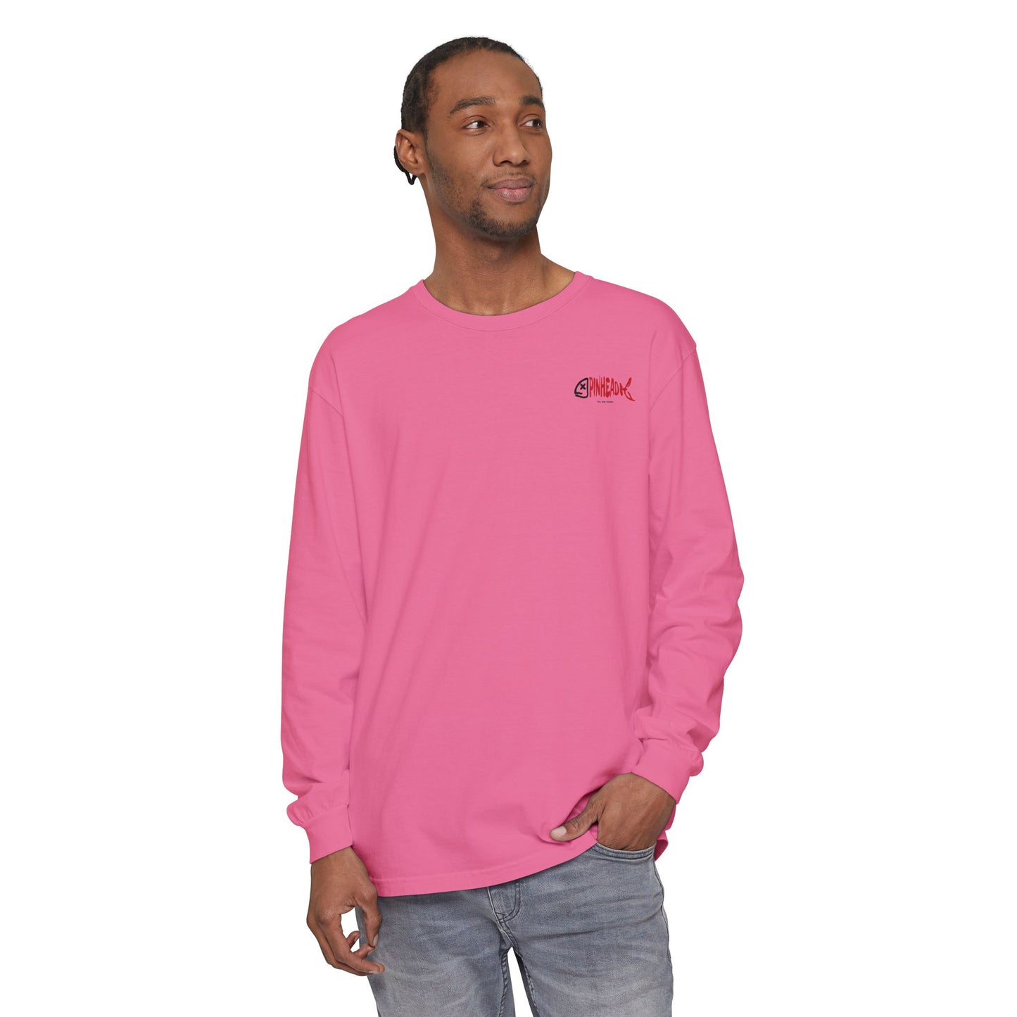 Long Sleeve Tee - Pinhead Full Box Fishing Designs