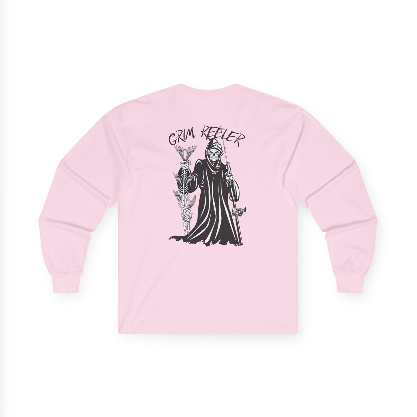 Grim Reeler Long Sleeve Tee - Full Box Fishing Designs