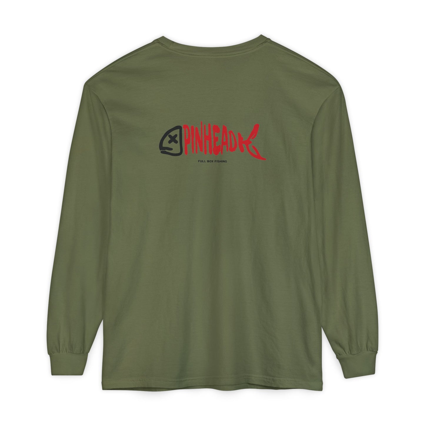 Long Sleeve Tee - Pinhead Full Box Fishing Designs