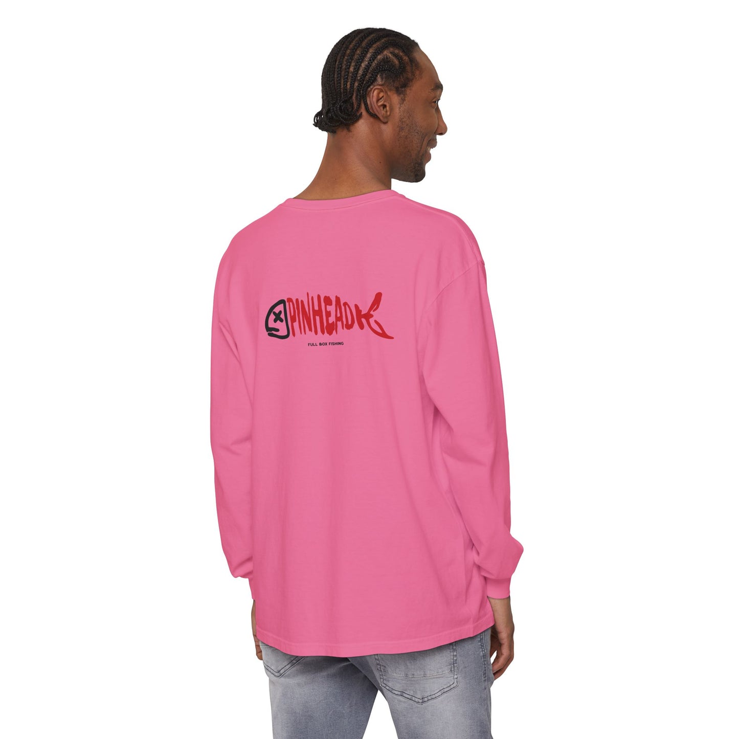 Long Sleeve Tee - Pinhead Full Box Fishing Designs