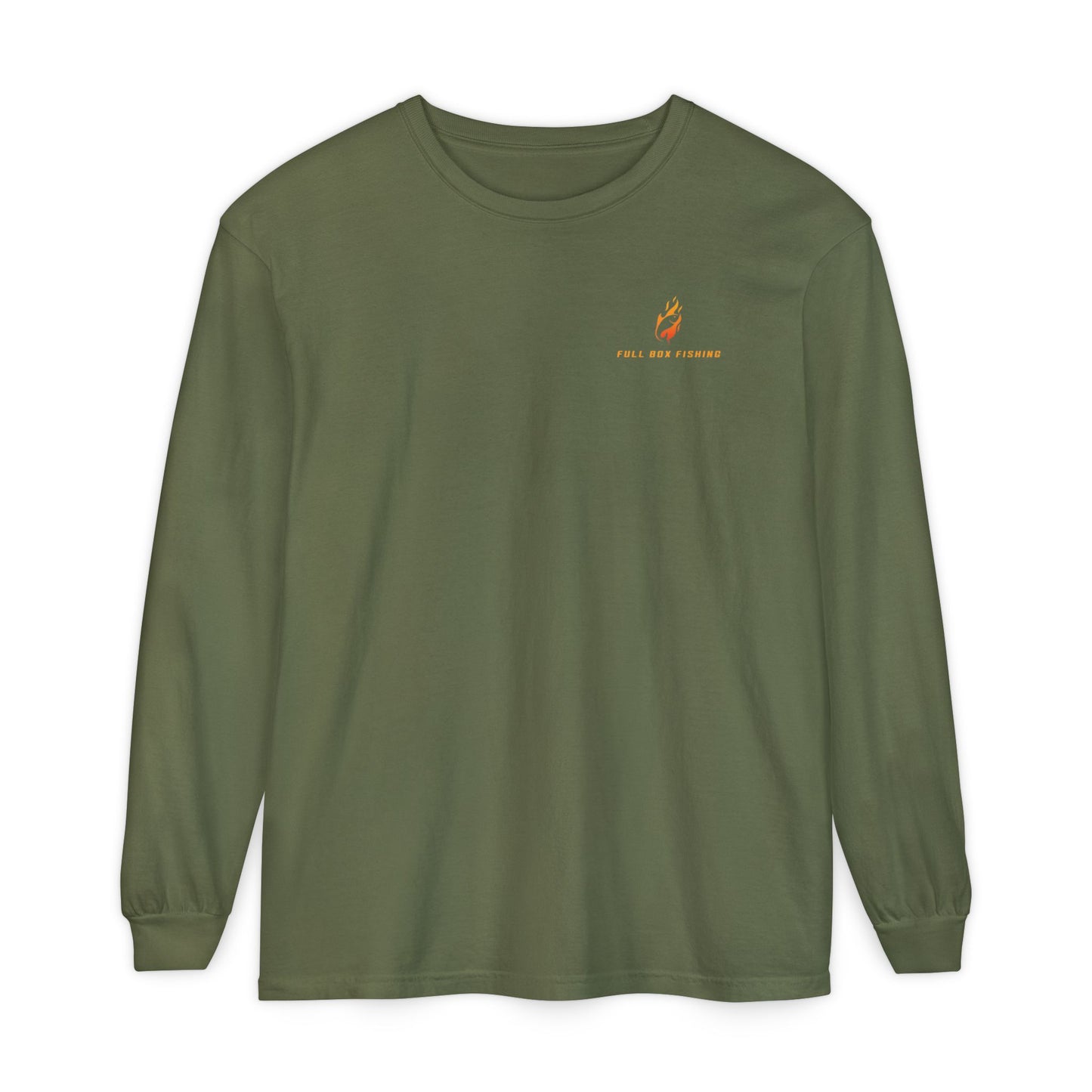 Long Sleeve Tee - Full Box Fishing Designs