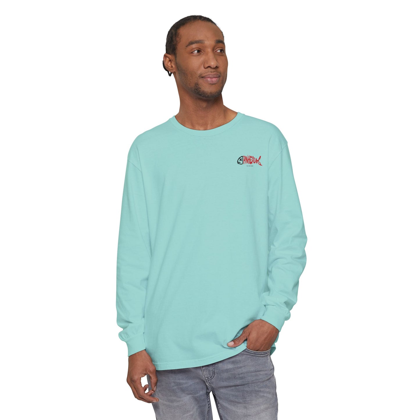 Long Sleeve Tee - Pinhead Full Box Fishing Designs