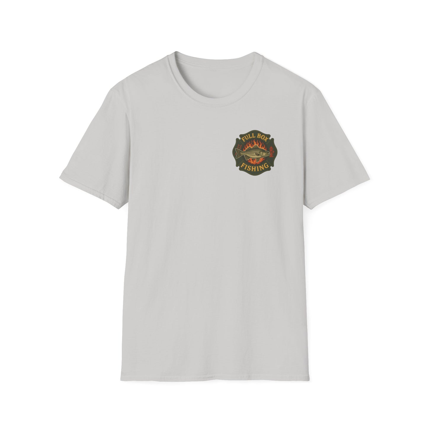Striper Maltese Cross Tee - Full Box Fishing Designs