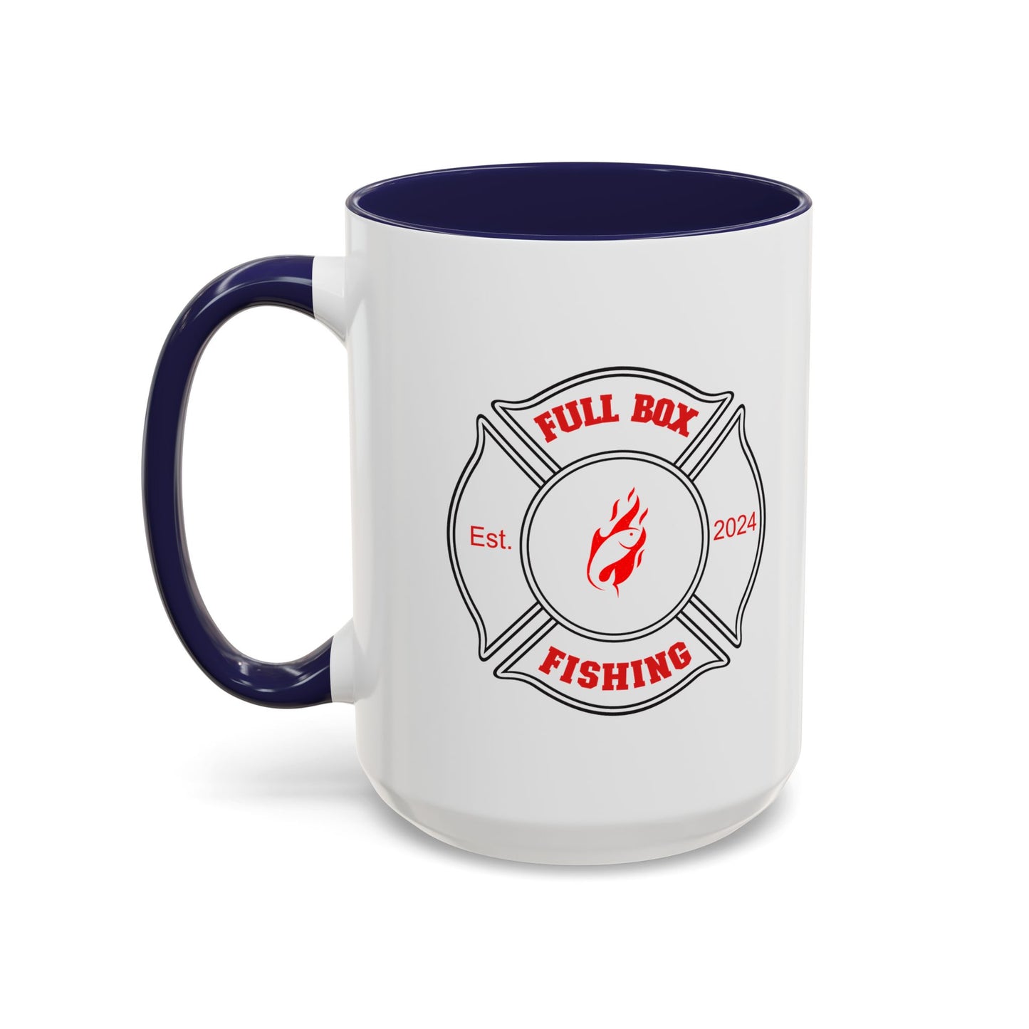 Copy of Full Box Fishing Accent Coffee Mug