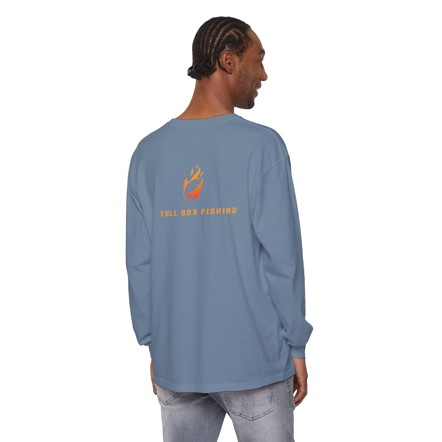 Long Sleeve Tee - Full Box Fishing Designs