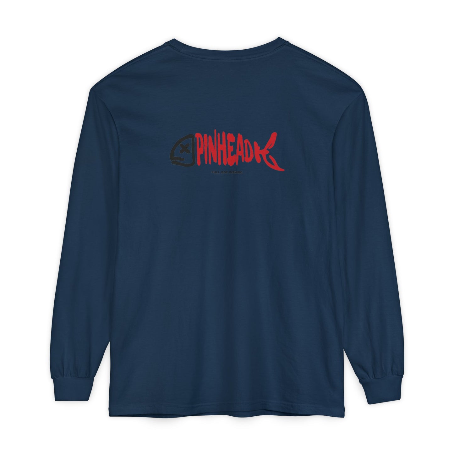 Long Sleeve Tee - Pinhead Full Box Fishing Designs