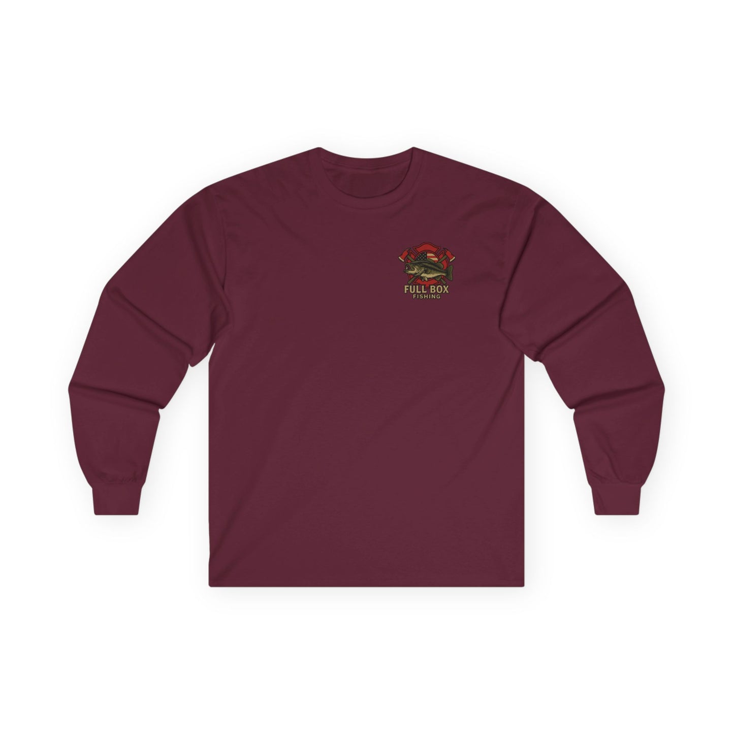 Axe Bass Long Sleeve Tee - Full Box Fishing Designs