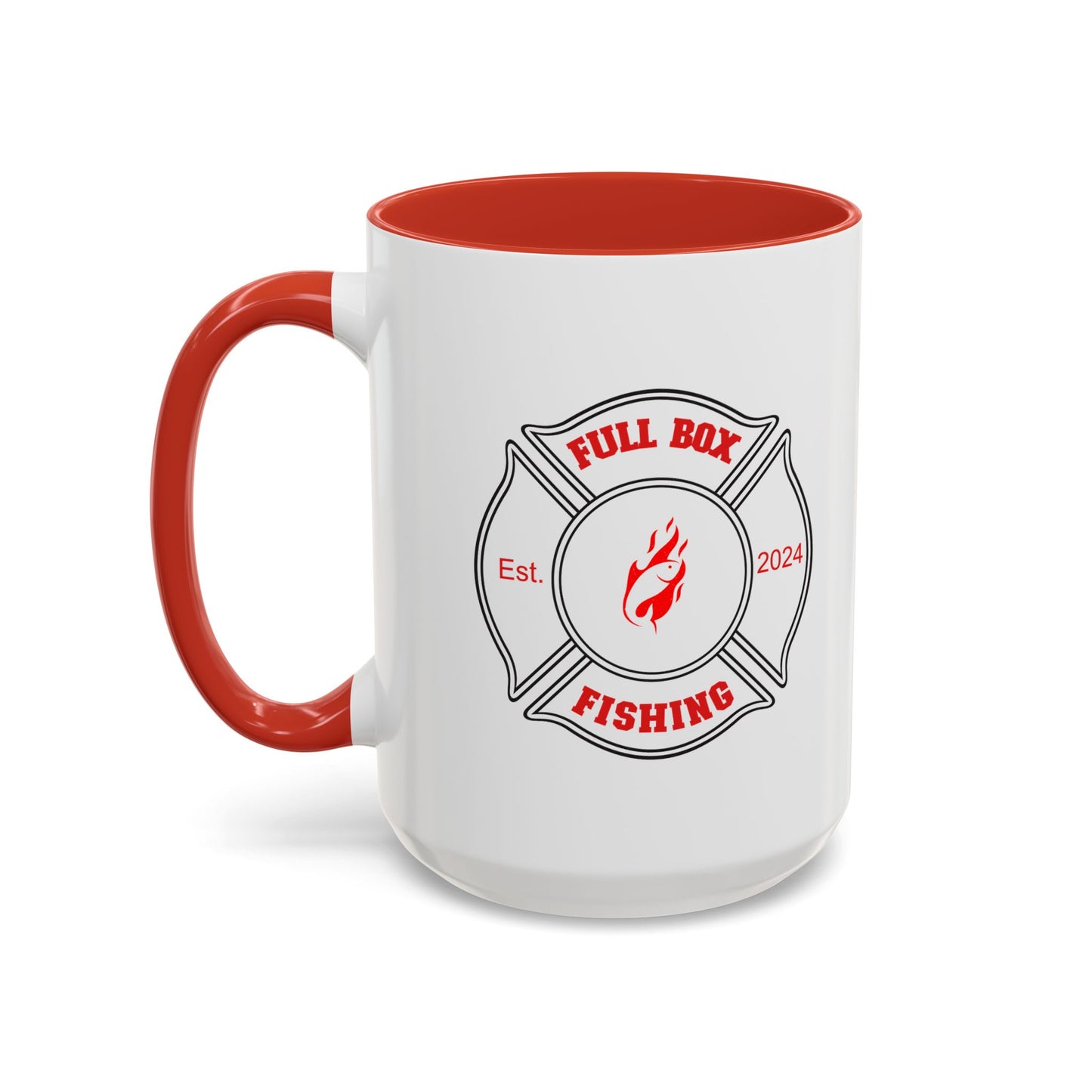 Copy of Full Box Fishing Accent Coffee Mug