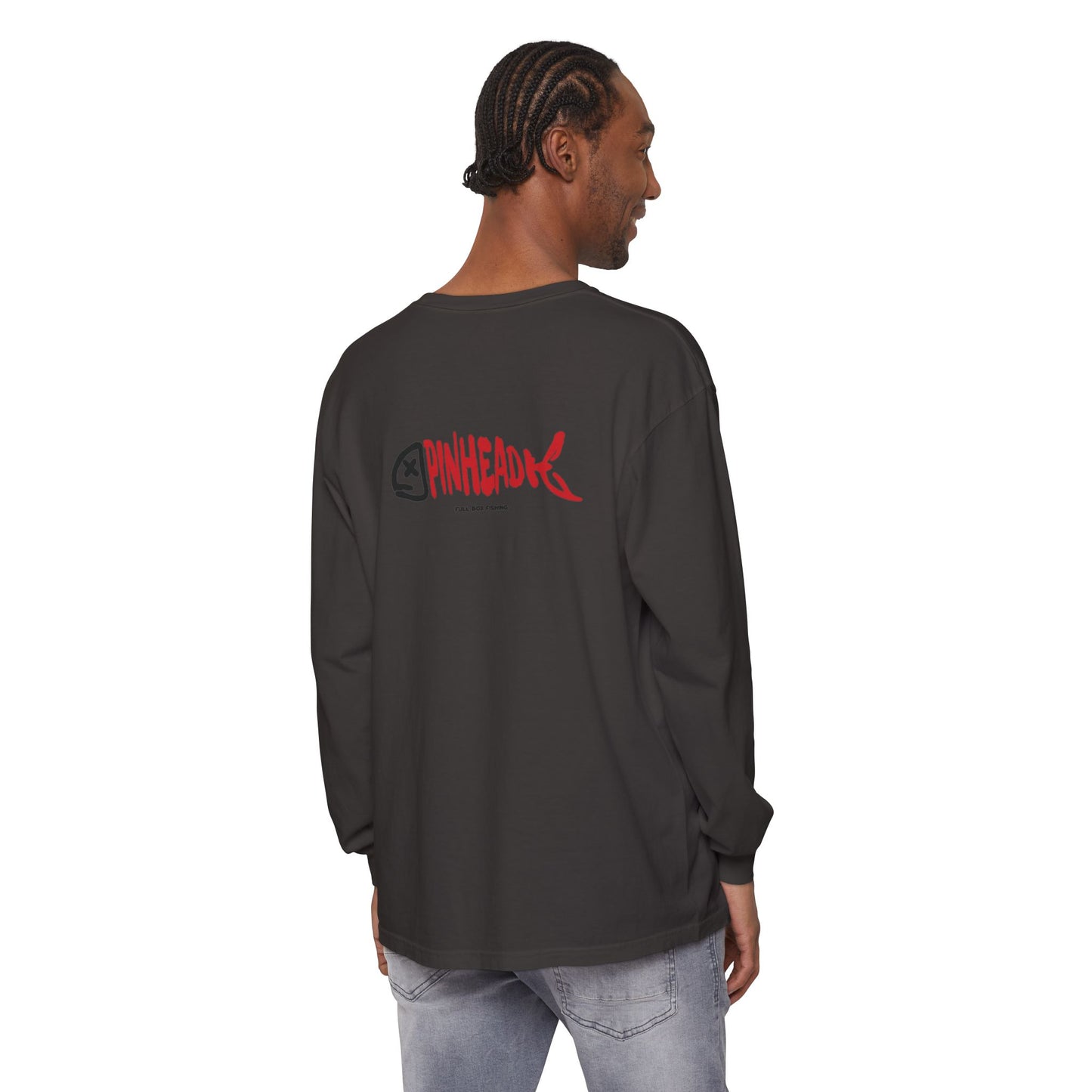 Long Sleeve Tee - Pinhead Full Box Fishing Designs