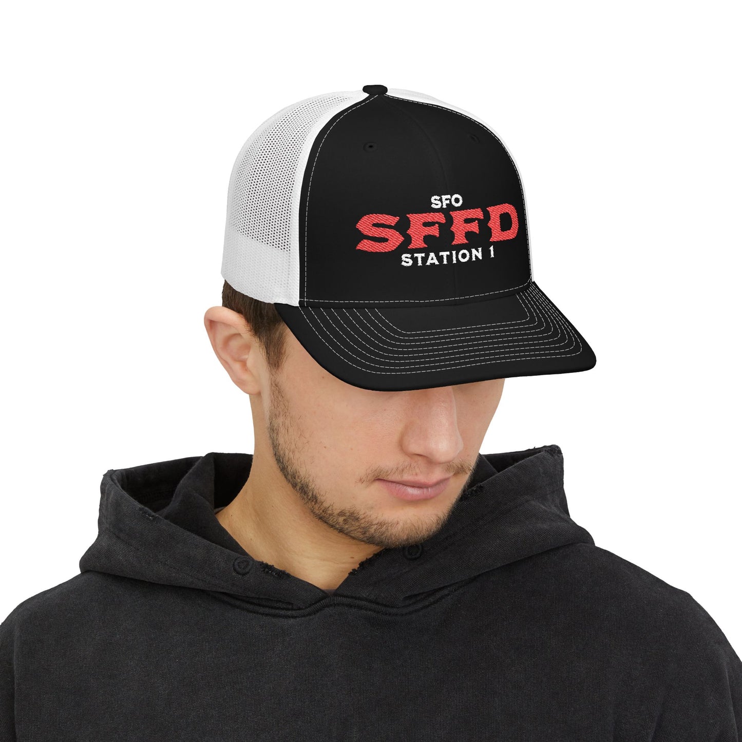 Richardson 112 SFFD SFO Station 1 Snapback Cap - Full Box Fishing Designs