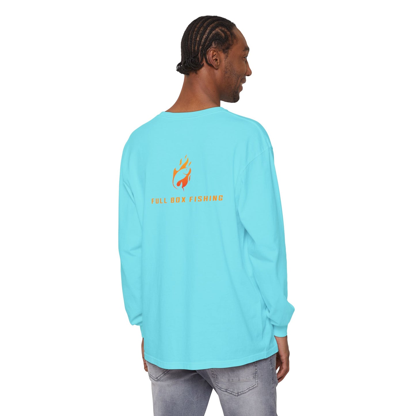 Long Sleeve Tee - Full Box Fishing Designs