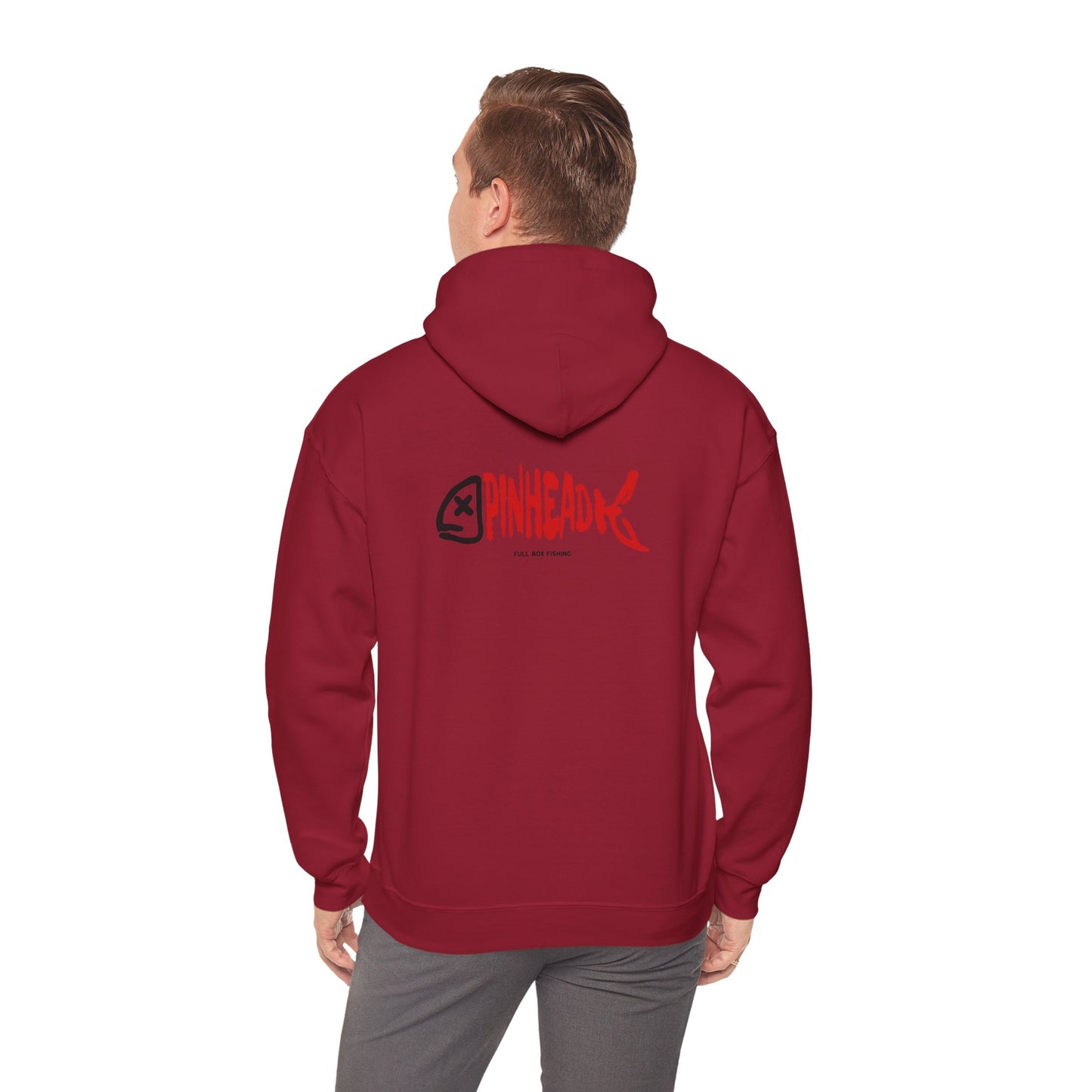 Hooded Sweatshirt - Pinhead Full Box Fishing Designs