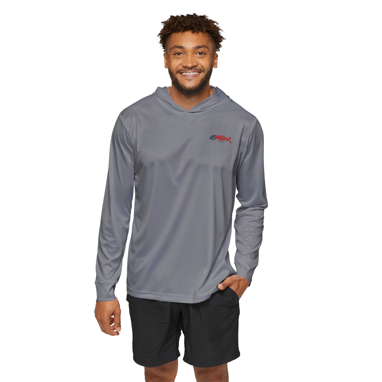 Performance Long Sleeve Hoodie - Pinhead Full Box Fishing Designs