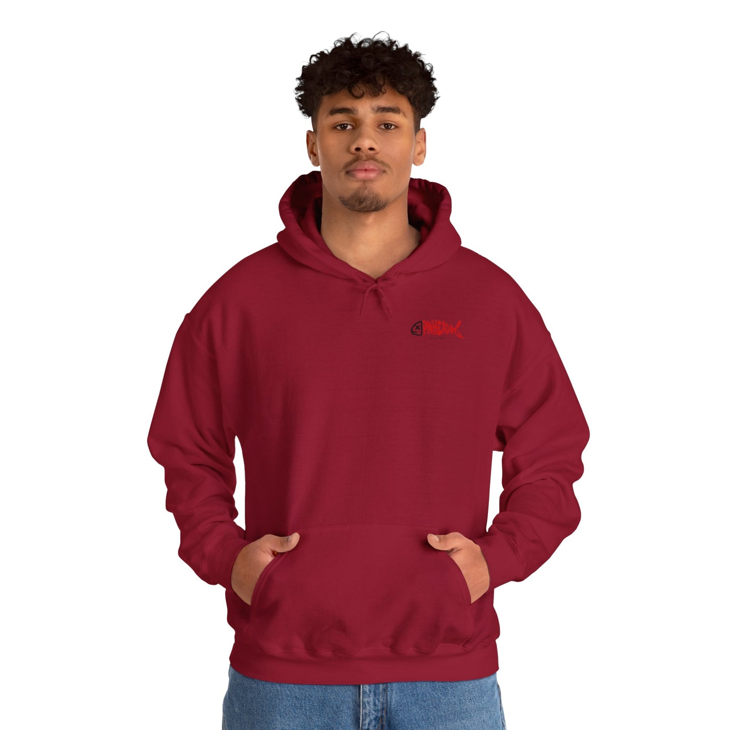 Hooded Sweatshirt - Pinhead Full Box Fishing Designs