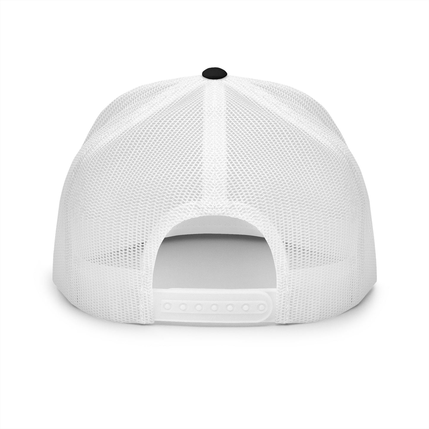 Embroidered 5 Panel Trucker Cap - Full Box Fishing Designs