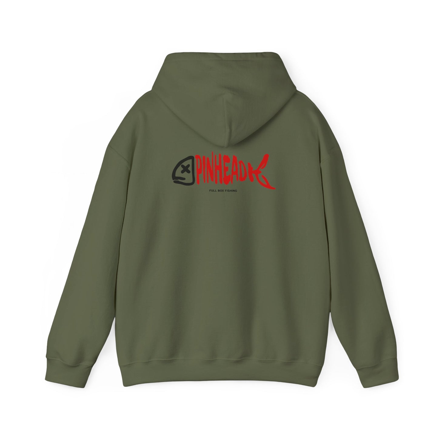 Hooded Sweatshirt - Pinhead Full Box Fishing Designs