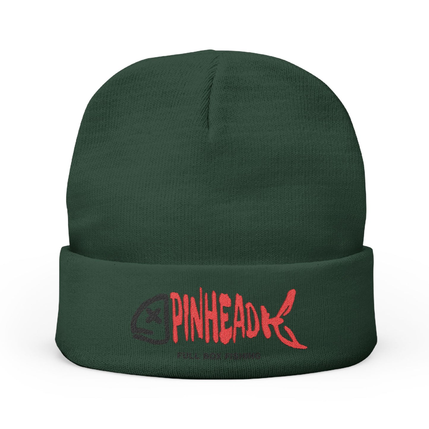 Cozy Knit Beanie - Pinhead Full Box Fishing Designs