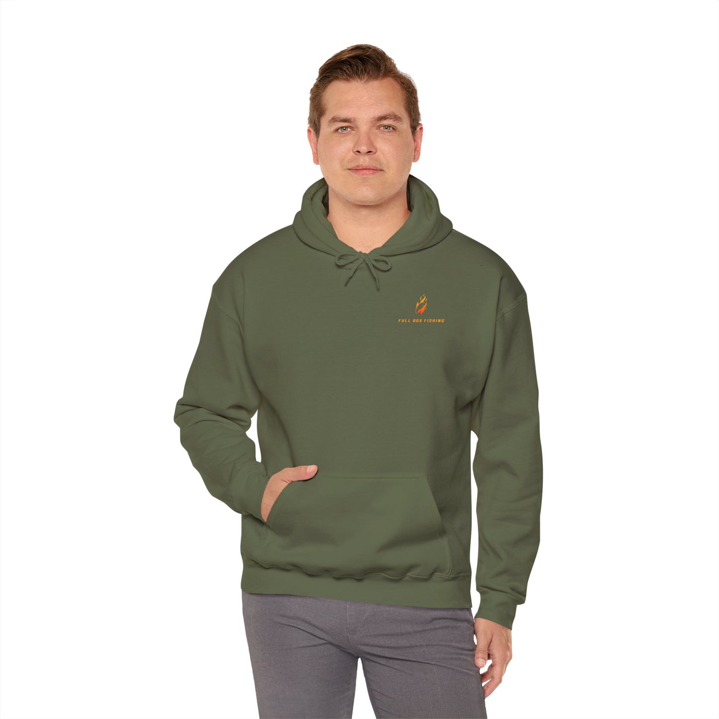 Hooded Sweatshirt - Full Box Fishing Designs