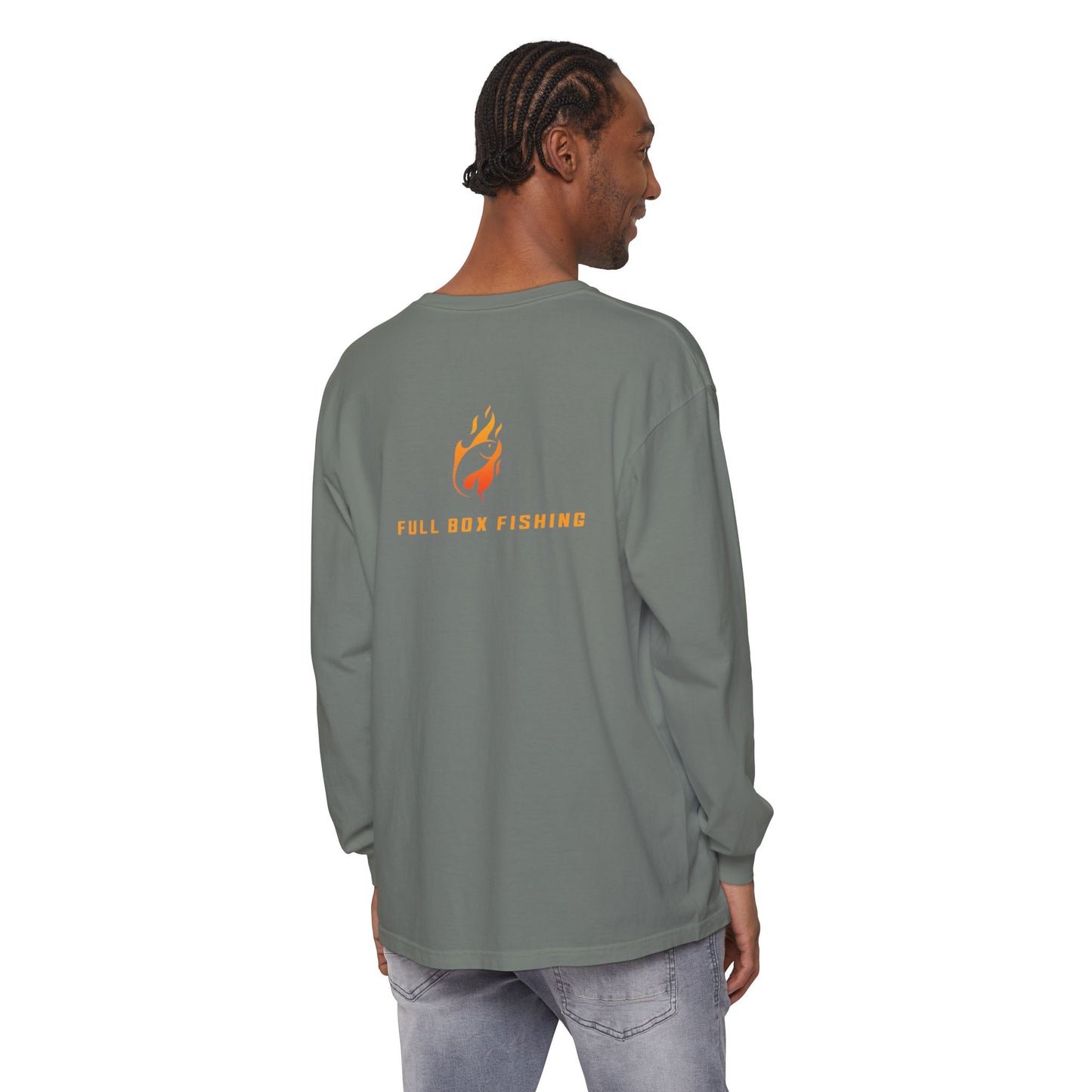 Long Sleeve Tee - Full Box Fishing Designs
