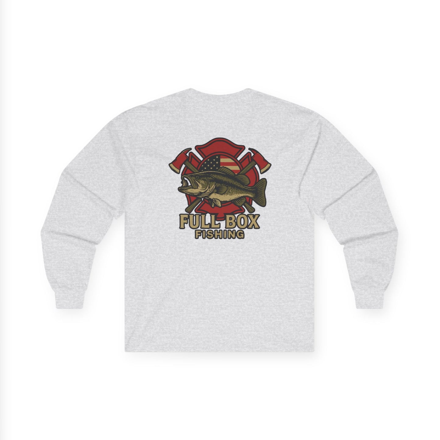 Axe Bass Long Sleeve Tee - Full Box Fishing Designs