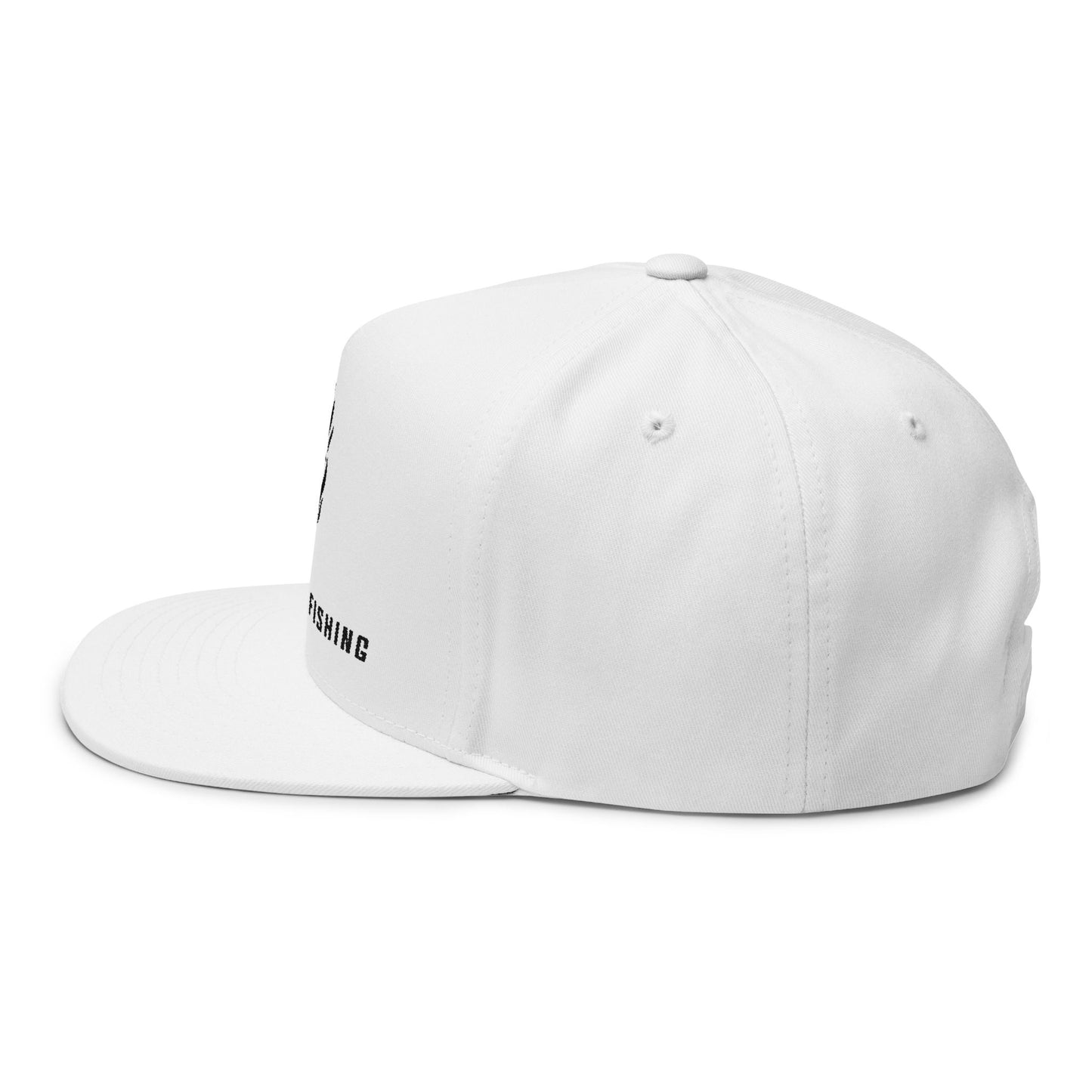 Flat Bill Hat - Full Box Fishing Designs