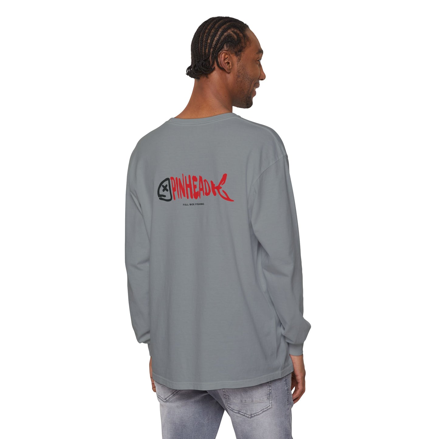 Long Sleeve Tee - Pinhead Full Box Fishing Designs
