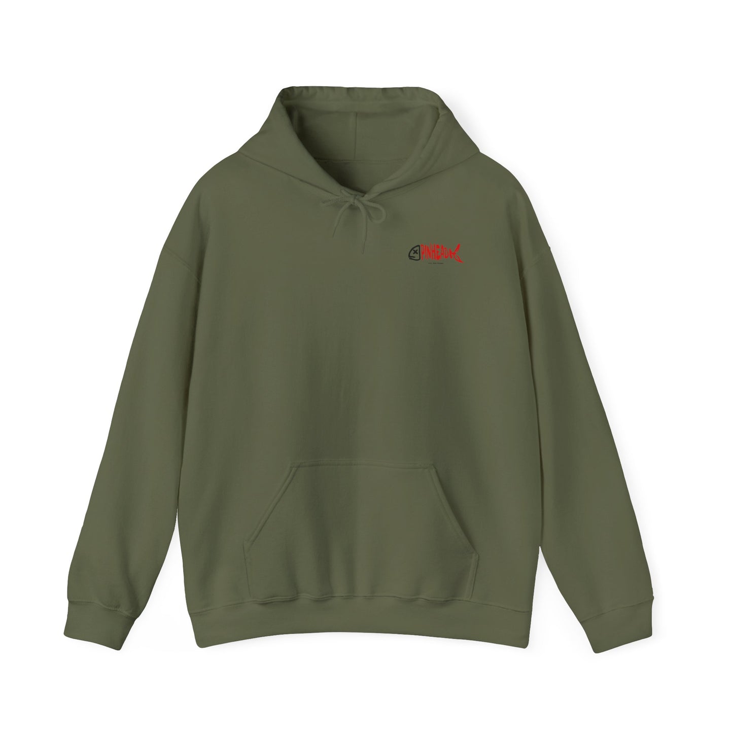 Hooded Sweatshirt - Pinhead Full Box Fishing Designs