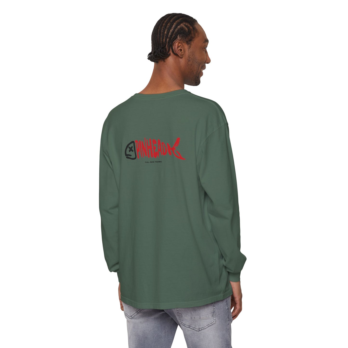 Long Sleeve Tee - Pinhead Full Box Fishing Designs