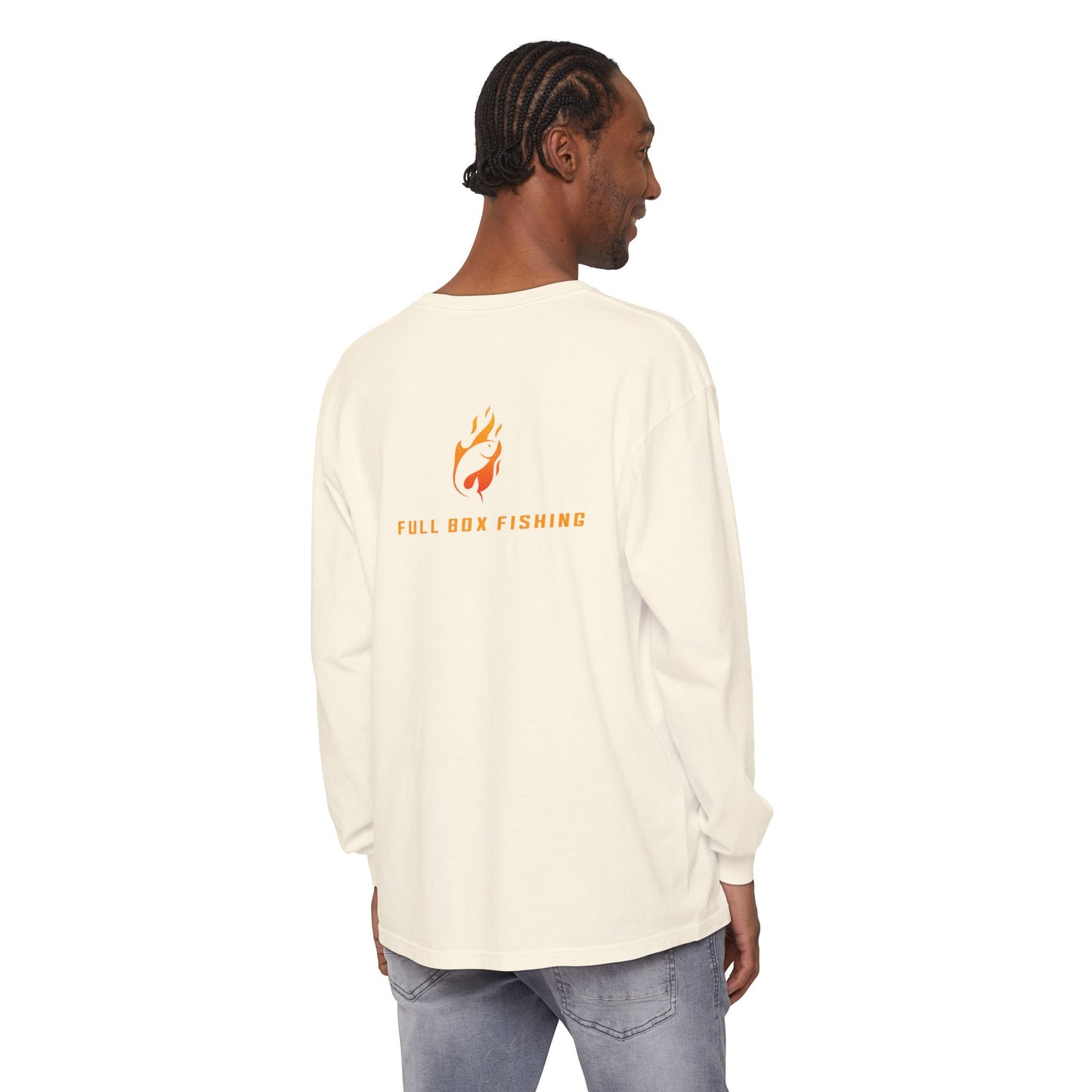 Long Sleeve Tee - Full Box Fishing Designs