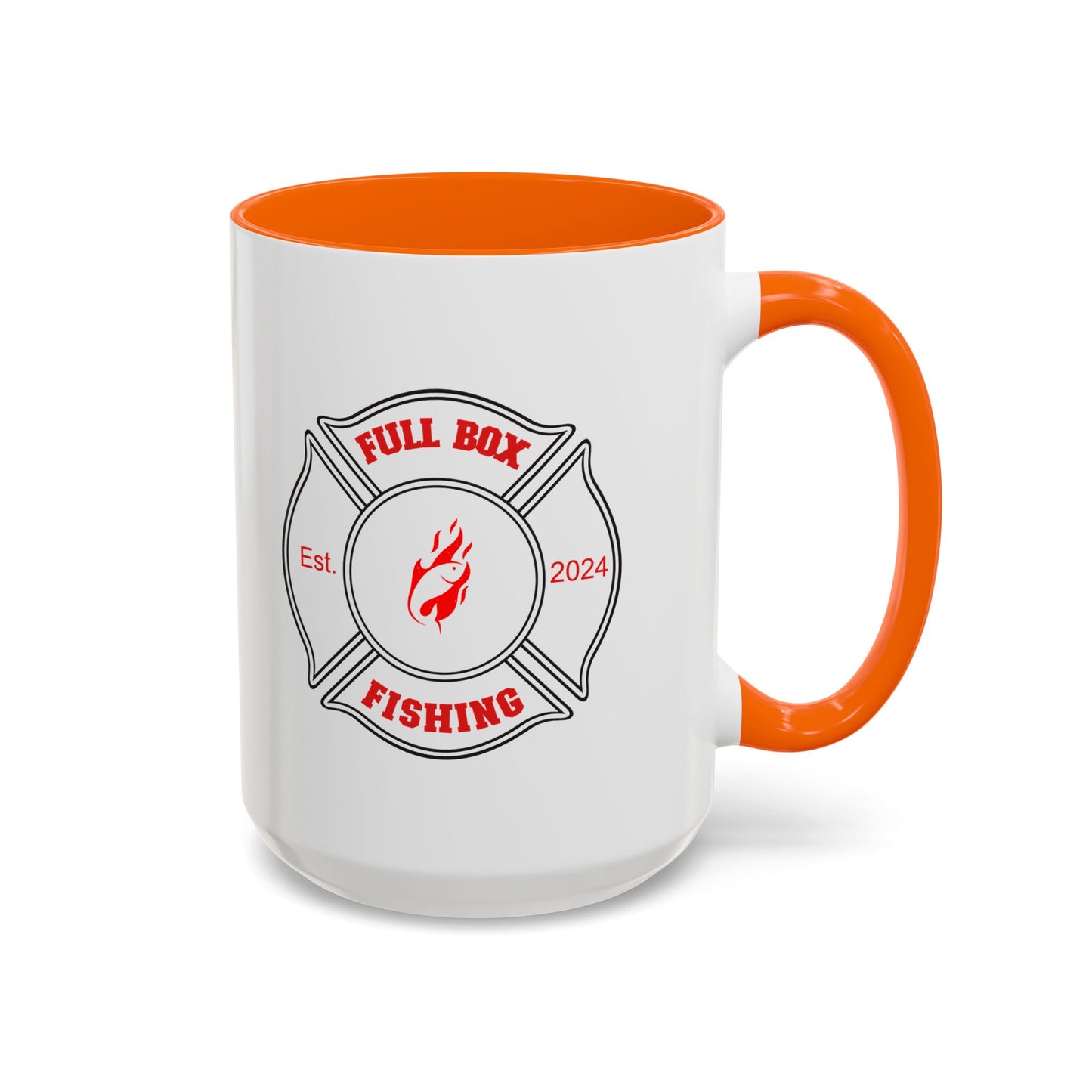 Copy of Full Box Fishing Accent Coffee Mug