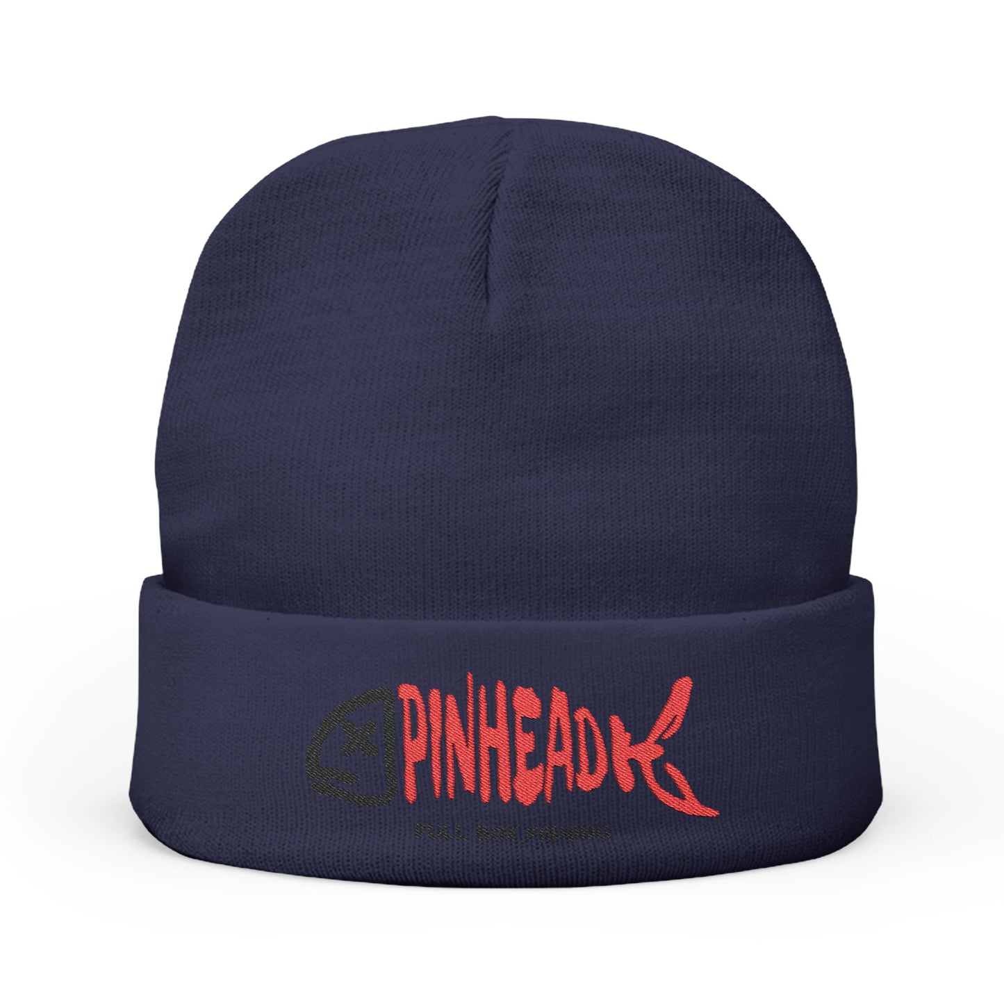 Cozy Knit Beanie - Pinhead Full Box Fishing Designs