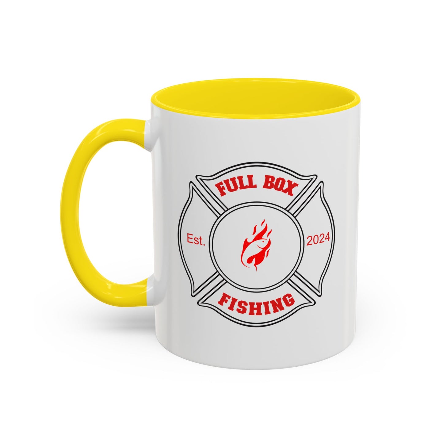 Copy of Full Box Fishing Accent Coffee Mug