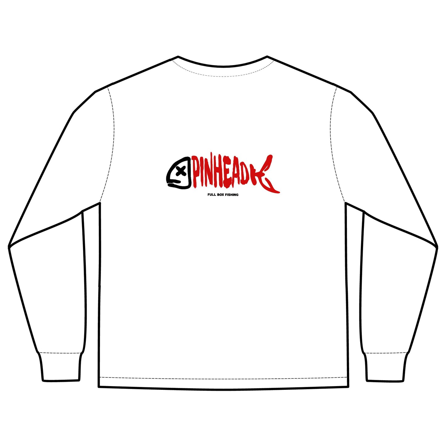 Long Sleeve Pocket T-Shirt - Full Box Fishing Designs