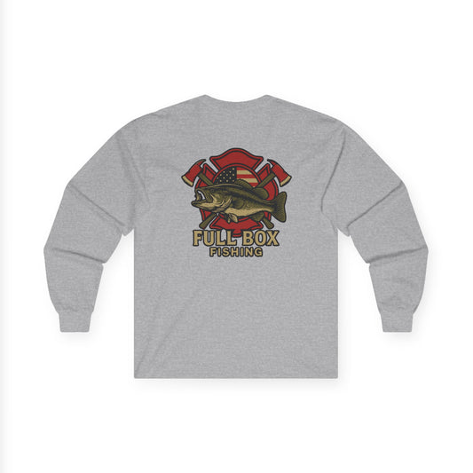 Axe Bass Long Sleeve Tee - Full Box Fishing Designs