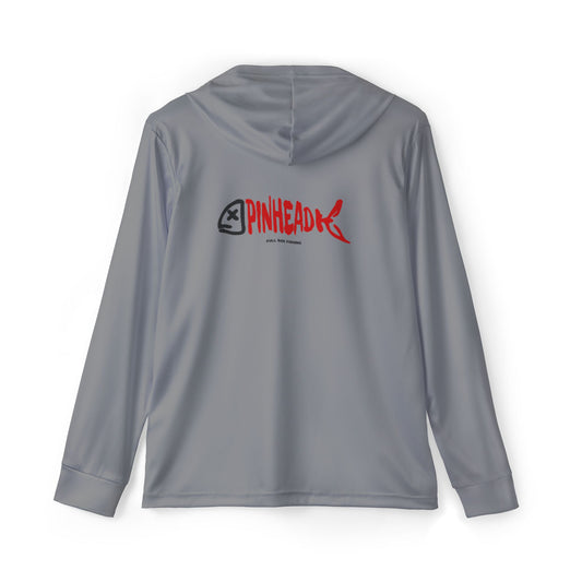 Performance Long Sleeve Hoodie - Pinhead Full Box Fishing Designs