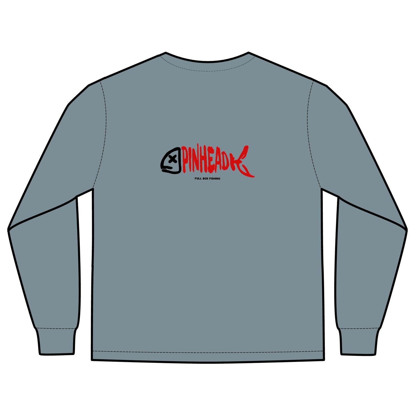Long Sleeve Pocket T-Shirt - Full Box Fishing Designs