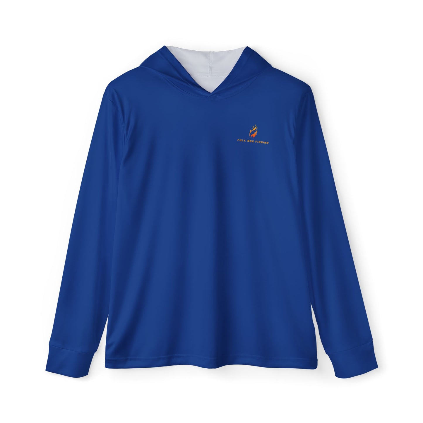 Performance Long Sleeve Hoodie - Full Box Fishing Design