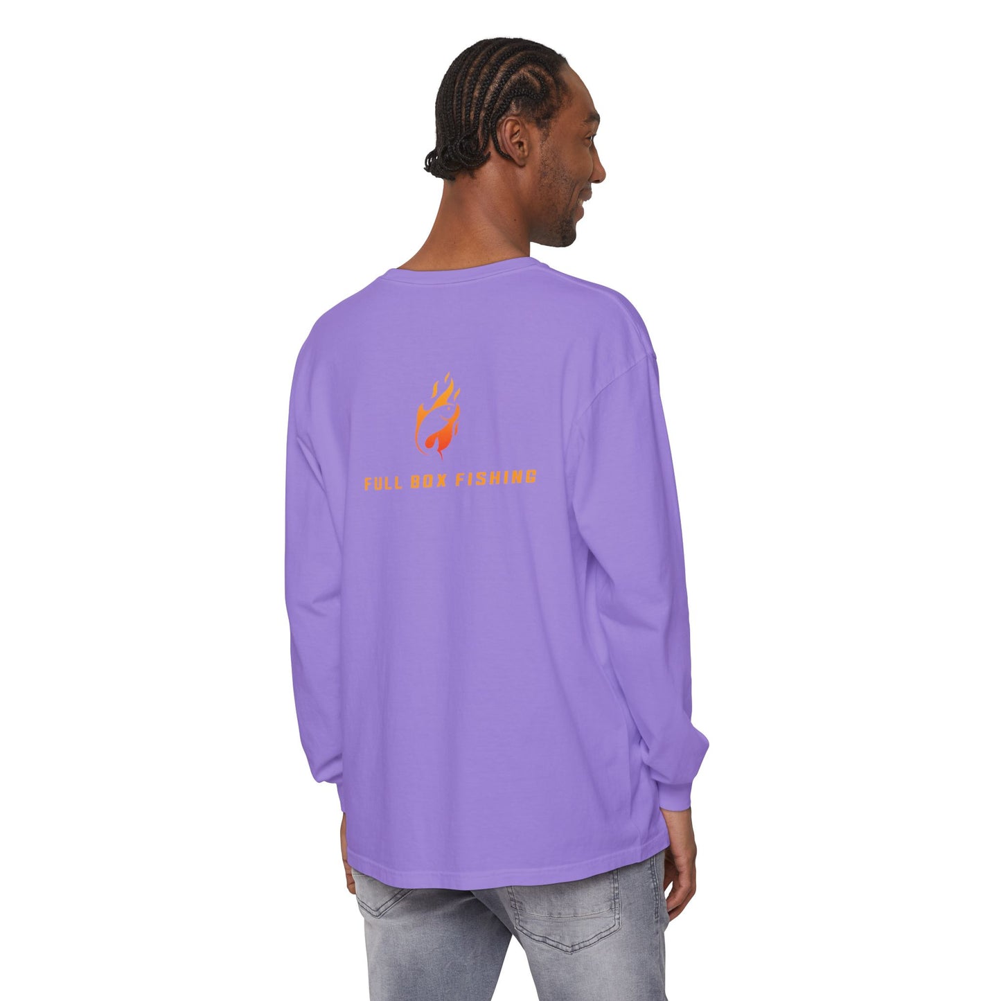 Long Sleeve Tee - Full Box Fishing Designs