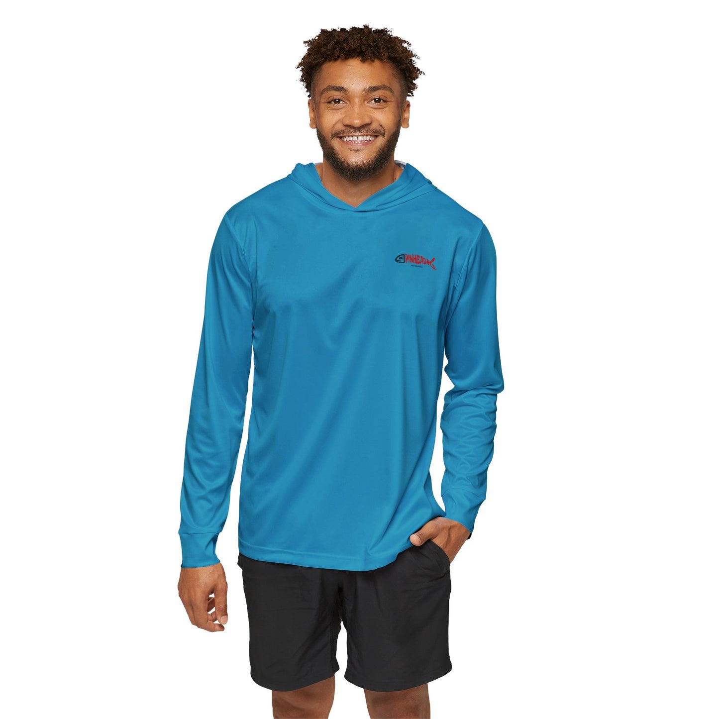 Performance Long Sleeve Hoodie - Pinhead Full Box Fishing Designs