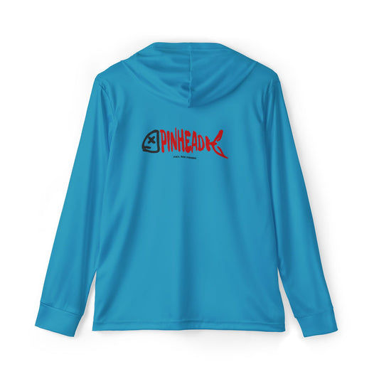 Performance Long Sleeve Hoodie - Pinhead Full Box Fishing Designs