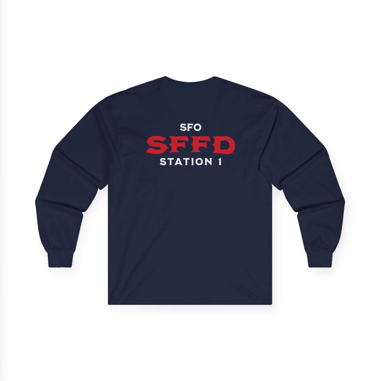 SFO Fire Station Long Sleeve Tee - SFFD Design