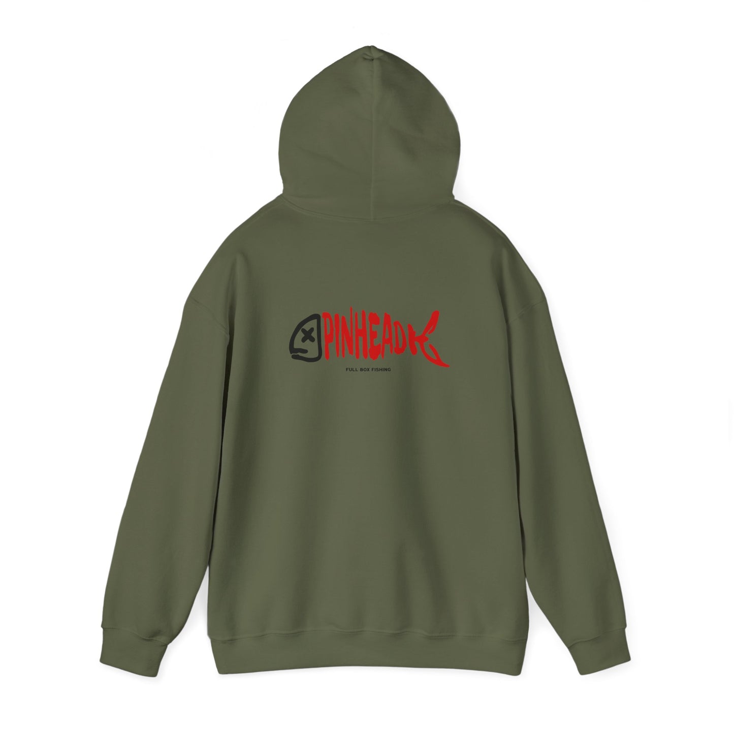Hooded Sweatshirt - Pinhead Full Box Fishing Designs
