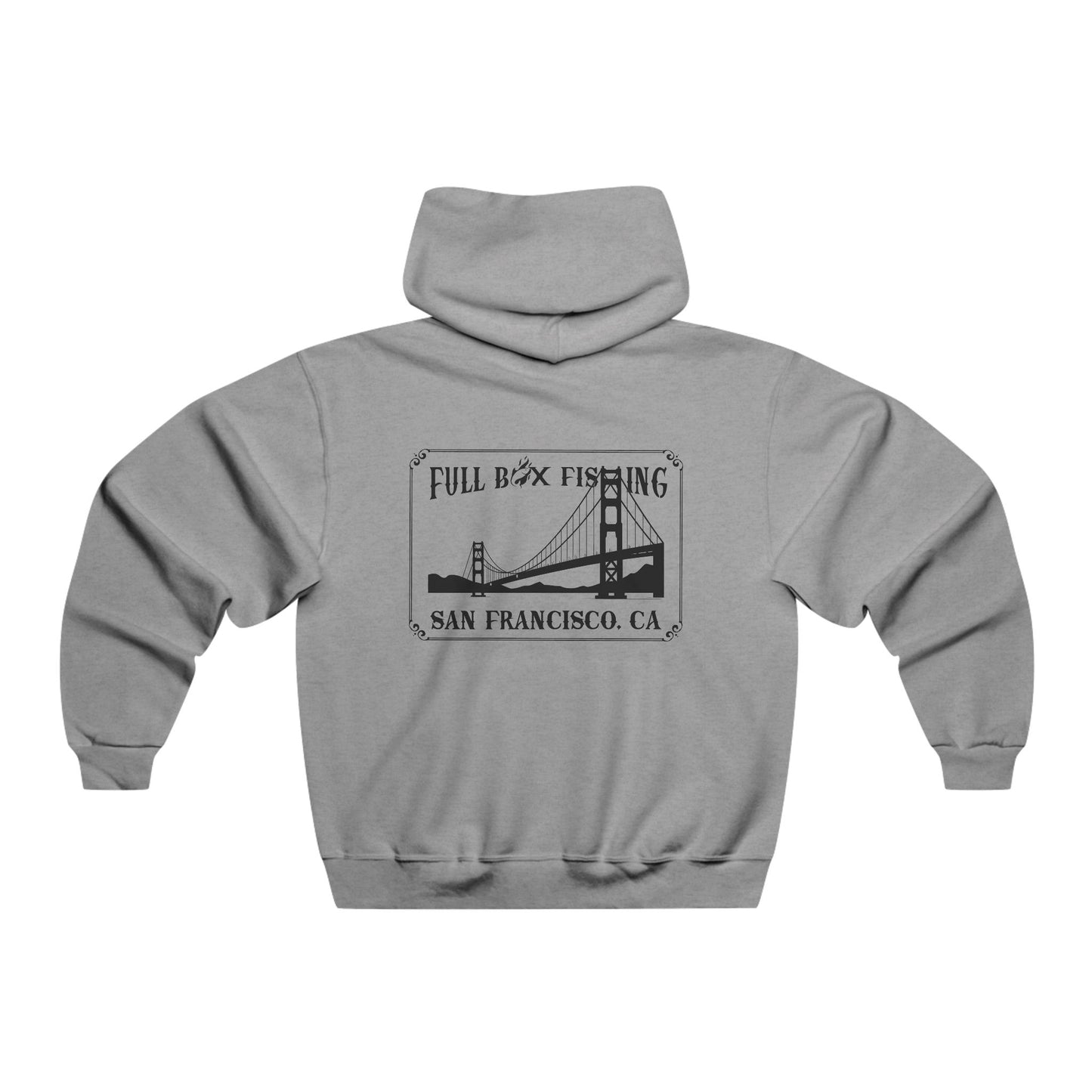 Hooded Sweatshirt - Full Box Fishing Designs