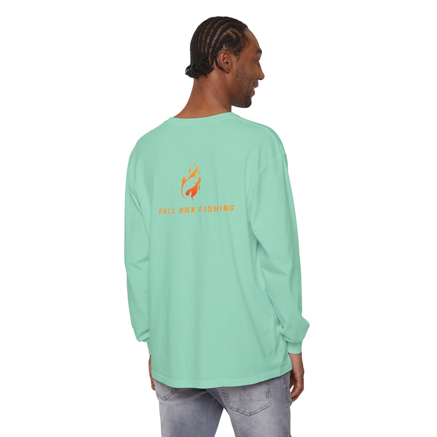 Long Sleeve Tee - Full Box Fishing Designs