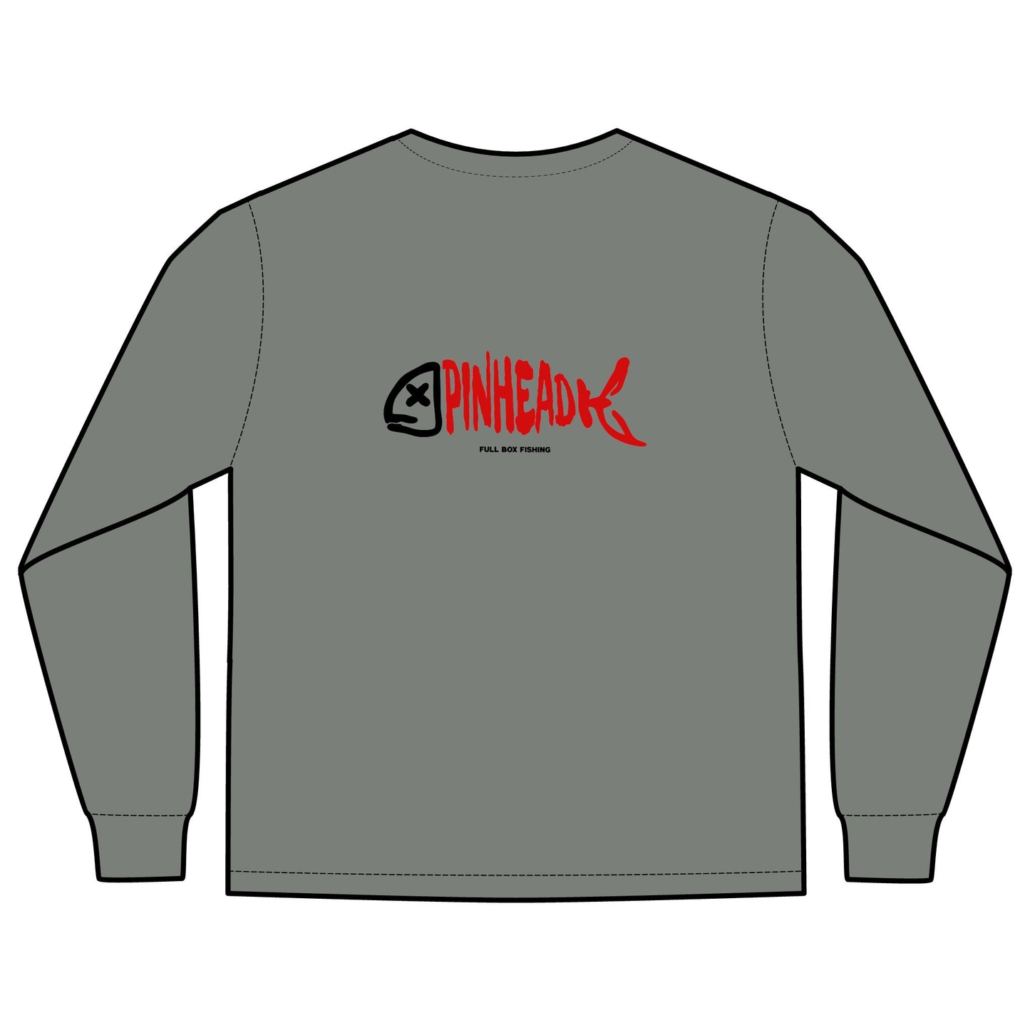 Long Sleeve Pocket T-Shirt - Full Box Fishing Designs