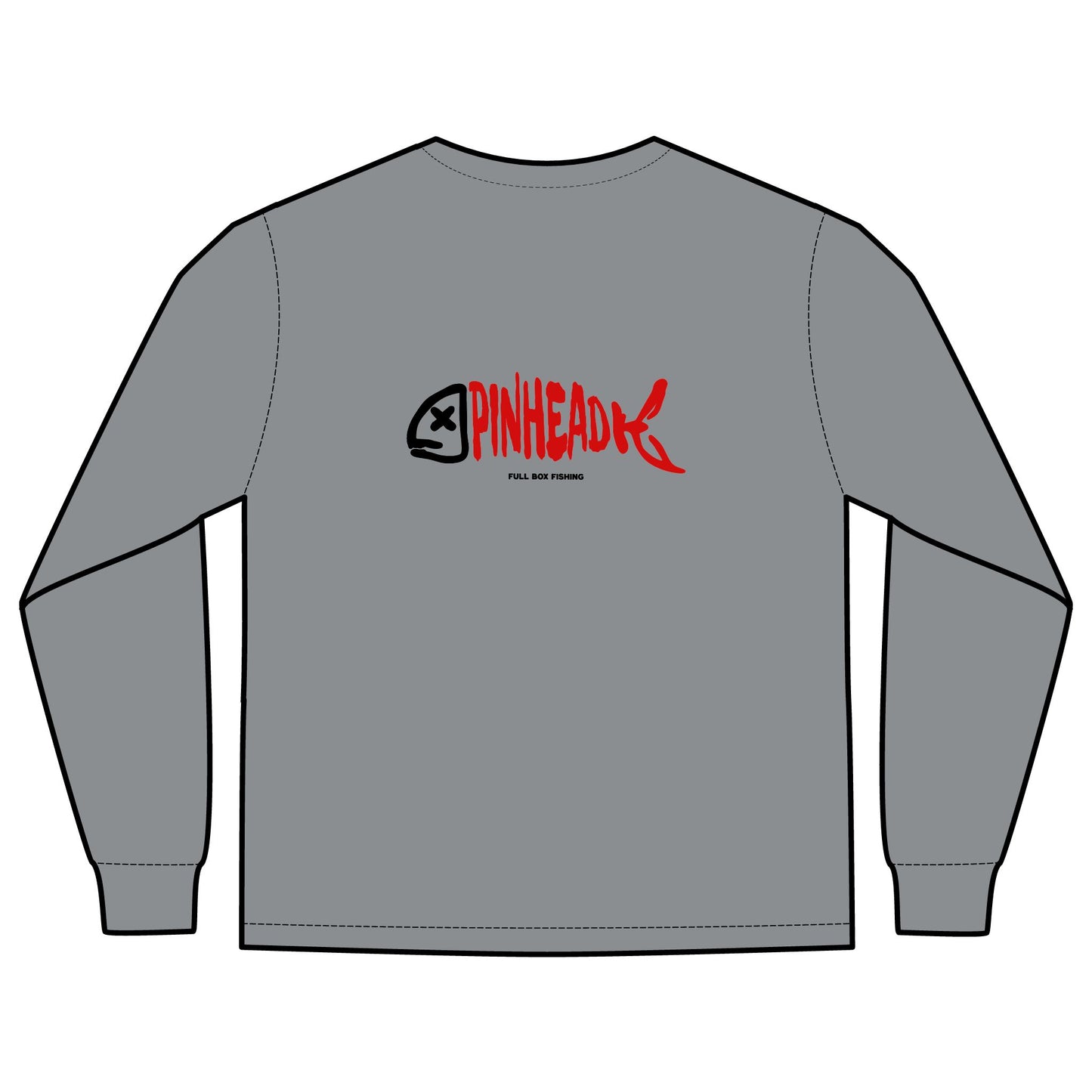 Long Sleeve Pocket T-Shirt - Full Box Fishing Designs