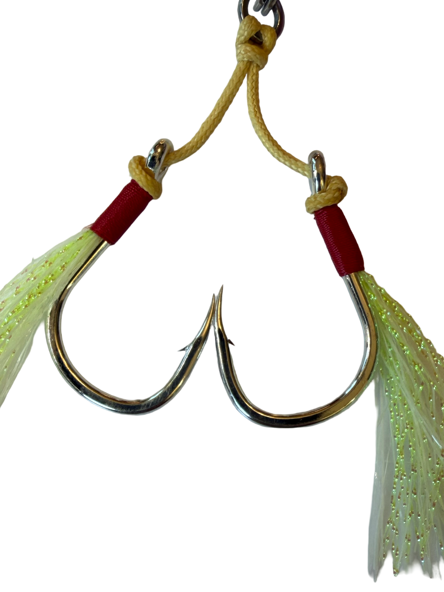 Full Box Fishing - Hotshot 250g Slow Pitch / Speed Hybrid Jig (Yellowtail Flash Glow Back)