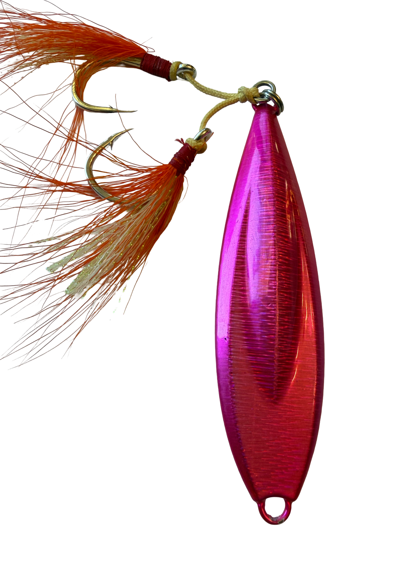 Full Box Fishing            First-In Flutter 150g Slow Pitch Jig (Pink Flash)