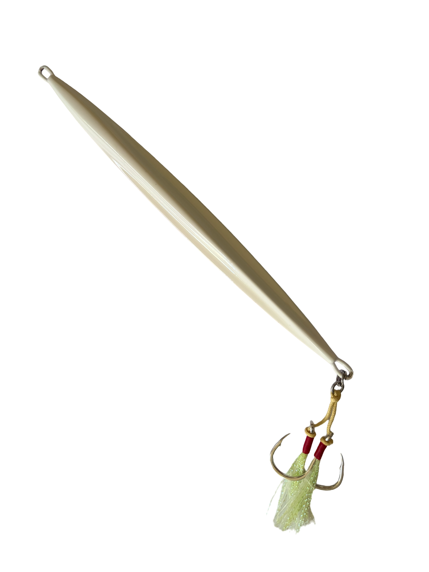 Full Box Fishing - Hotshot 250g Slow Pitch / Speed Hybrid Jig (Yellowtail Flash Glow Back)