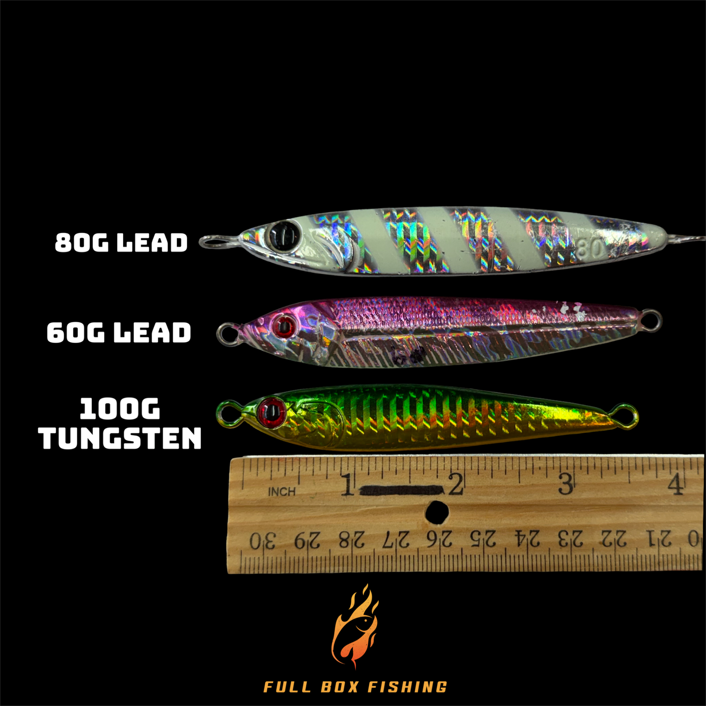 Full Box Fishing Tungsten Jig - Mandatory Series 100g